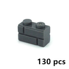 dark gray 1X2 130pcs