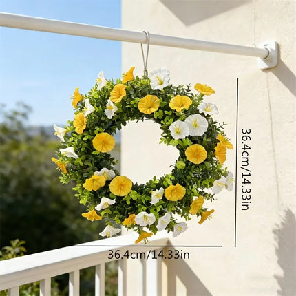 Hanging Flower Vines - artificial flowers for wall (photo 10 of 19)