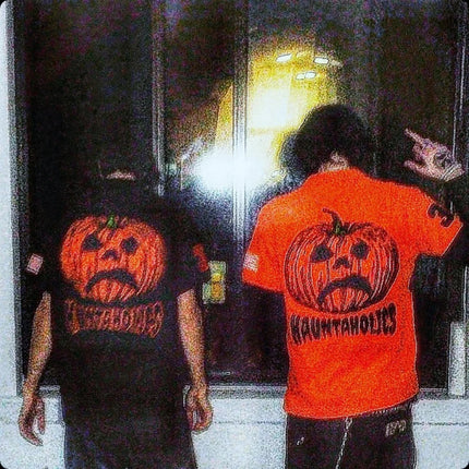 Y2k Haunted Polo Shirt Halloween Pumpkintshirt Polo Shirts for Man Letter Oversized T-Shirt Fashion Baseball Men's Polo T-Shirts