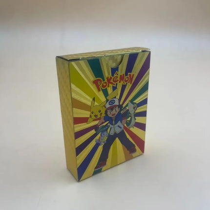 New 55pcs/box Pokémon Vstar Vmax GX English Colorful Cool Cards Rare Collection Battle Trainer Card Children Toys Gifts