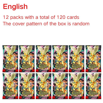 10/30/60/360PCS English Pokémon TCG: Mega Evolution Perfect order Phantasmal Flames Ascended Heroes Booster Box Pokemon card