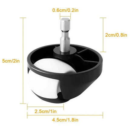 Front Wheel Tires Skin Parts For IRobot Roomba I7 E5 E6 500 600 700 800 900 Series Anti-Slip IRobot Roomba Cleaner Parts