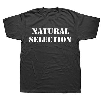 Women's Natural Selection University Economics Text Evolution Theory Pattern T-shirt Casual Streetwear Harajuku Style Trend Y2K