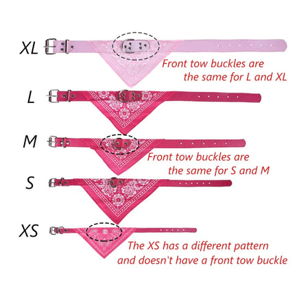 PU Cat Dog Collar with Scarf for Small Medium Dogs Chihuahua Corgi Puppy Adjustable Collars Pet Supplies Accesorios Para Perros