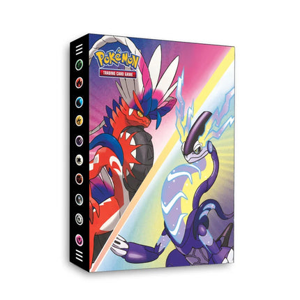 Anime Cartoon Pokemon Card Album 240Pcs Album Charizard X Koraidon Miraidon Desktop Collection Card Book Card Protection Gifts