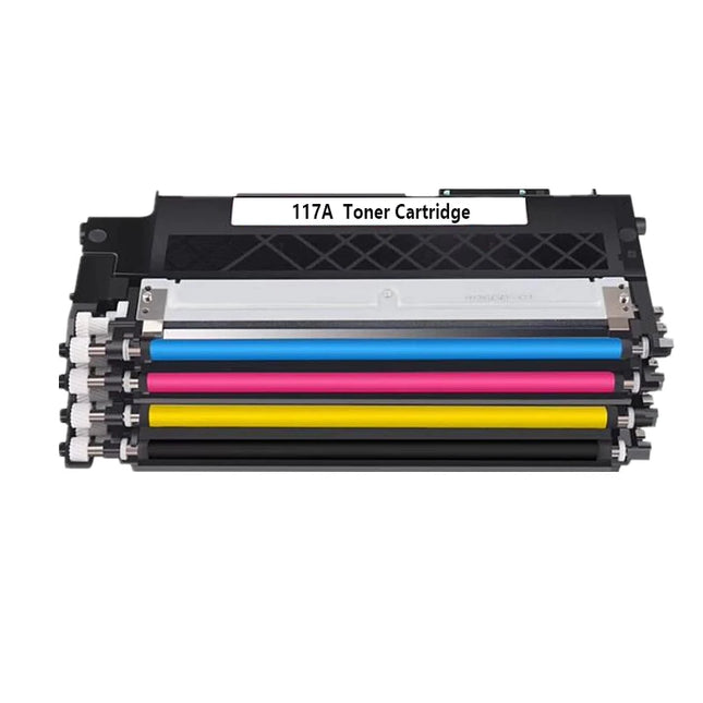 4-Farb-kompatible Tonerkartusche mit Chip für HP Color Laser 150A 150W 150NW MFP 178NW 179FNW 117A W2070A W2071A W2072A W2073A