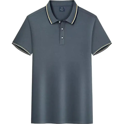 2026 NEW Quick-drying Short-sleeved POLO Shirt For Outdoor Sports and Fitness Breathable and Cool Mesh Lapel Top
