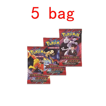 10/50 PcsPokemon Card MEGA EVOLUTION PHANTASMAL FLAMES Prismatic Evolutions Black Bolt English Booster Battle Transaction Card