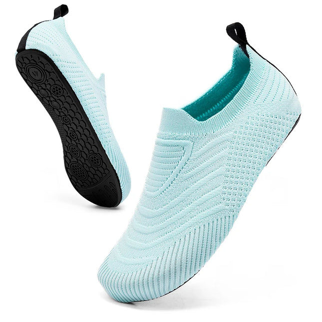 Aqua Shoes Madam, Men's Beach Swimming Water Sports Socks Barefoot Sneakers Fitness Yoga Swimming Surfing Canyon-Walking Shoes