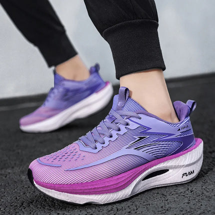 Unisex Sports Shoes Carbon Plate Walking Running Sneakers Shock-Absorbing Marathon Racing Athletics Training for Men's&Women