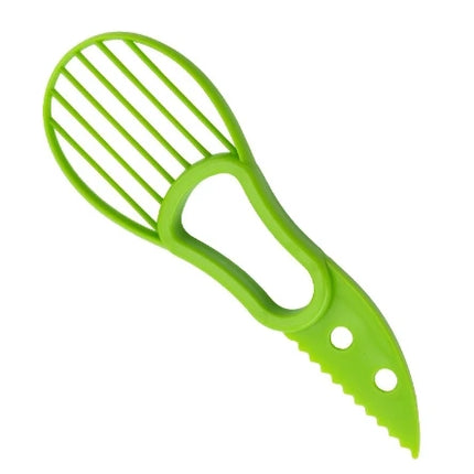 1PC 3 in 1 Avocado Slicer Shea Corer Butter Fruit Peeler Cutter Pulp Separator Plastic Knife Kitchen Vegetable Tools