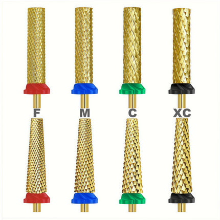 1 Pc 24mm Tungsten Steel Nail Drill Bit Extra Long Cuticle Cutter Fast Removal Polishing Tool for Nail Art And Skin Care