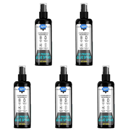 100ml Strong 3D Printer Adhesive Spray Suitable for PLA, ABS, PETG, TPU Filaments - Reduces Warping, Enhances Bed Adhesion New
