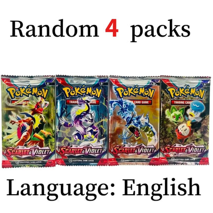 4 Pcs Pokemon Card CHAOS PISING  ASCENDED HEROES  English Booster Battle Pokemon Card Game Carte Trading Collection Cards Gift
