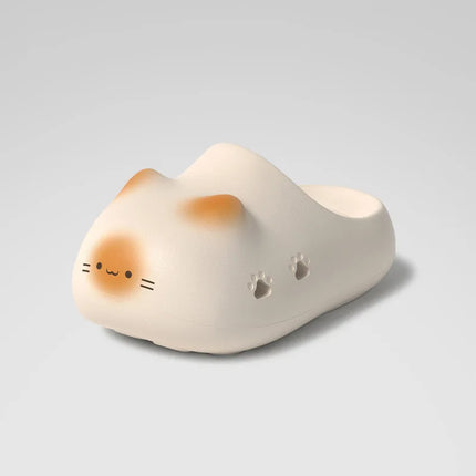 New Anti-Slip Cat Paw Slippers Summer Clogs Woman Novelty Animal Designer Slides  Garden Shoes for Women Mary Jane EVA Slipper