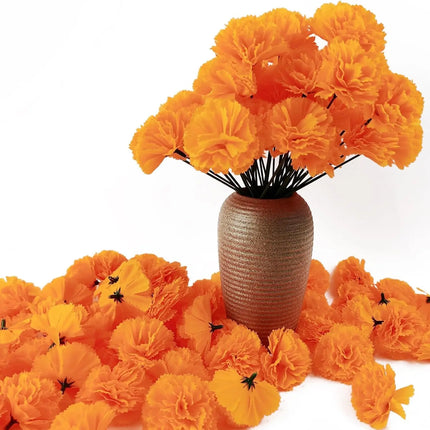 Marigold Flowers - artificial flowers for Day of the Dead (photo 2 of 10)