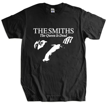 Morrissey O-Neck Short Sleeve Black Tshirts Tops The Smiths T-Shirt Indie Aesthetic Clothes Harajuku Streetwear Casual Tees