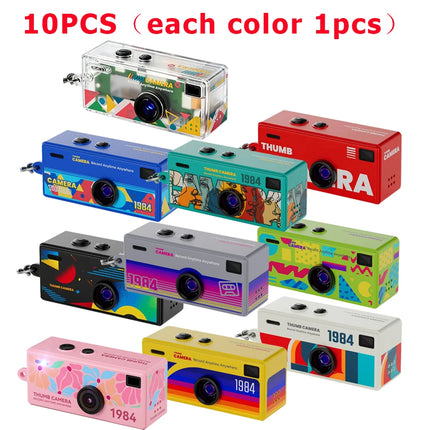 10/15/20PCS 0.96 Inch 1984 Keychain Thumb Digital Camera Support Memory Card 1080P HD Camcorder Video Recorder with Flash