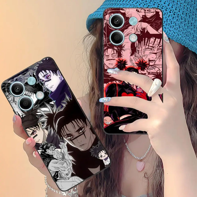 Jujutsu Kaisen Choso Handyhülle für Xiaomi Redmi 15 14 13 12 A5 3 2 1 C Plus 4G 5G Farbdruck Cover Cover Smartphone