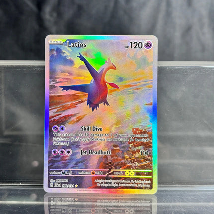 PTCG Proxy Cards Surging Sparks Holographic Game Trading Collection Cards Pikachu Latias Hydreigon EX Single PKM Foil Cards (SV)