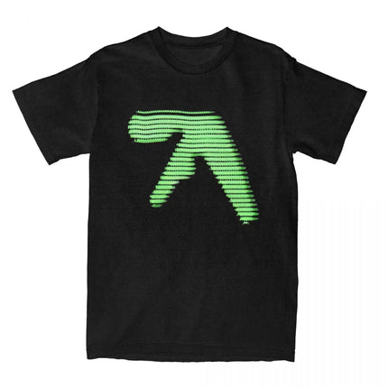 Men Women's Aphex Twin Music T Shirt Cotton Clothing Vintage Short Sleeve Round Collar Tee Shirt Party T-Shirt