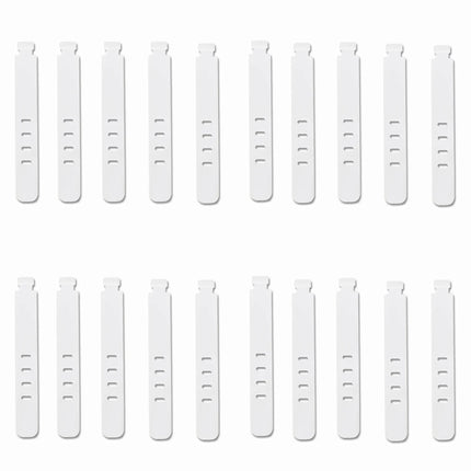20/12/4PCS Cable Ties Cord Organizer Management Silicone Wire Holder Straps Zip Clips Reusable Tie Wraps Keeperwinder Rubber