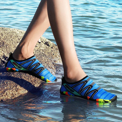 Aqua Shoes Quick Drying Beach Water Shoes Unisex Swimming Aqua Slippers Barefoot Surfing Upstream Sneakers Light Seaside Summer