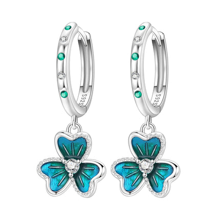 Orstarry 925 Sterling Silver Sparkling Wings Earrings Original Jewelry Drop Earrings Women Jewelry Party Trendy Anniversary Gift
