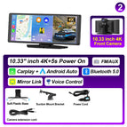 10.33 Inch 4K DVR / China Mainland / 64G
