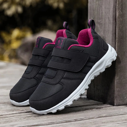 Men's Sneakers Slip on Orthopedic Shoes New Wide Toe Casual Shoes Non Slip Hook Loop Running Shoes Soft Sole Women Walking Shoe