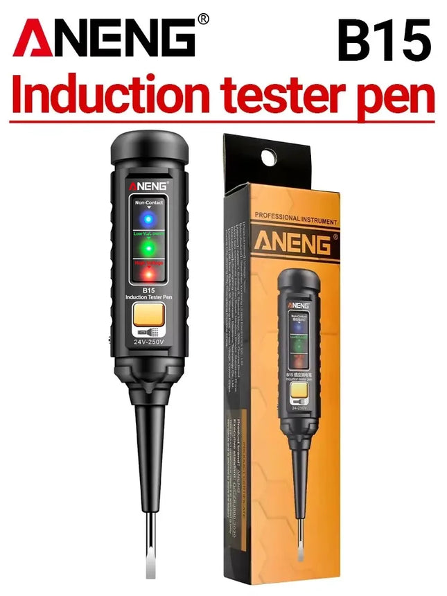 ANENG B15 Induction Teste Pen Highlight Color Light Professional AC Voltage Detection Electrician Screwdriver - product image