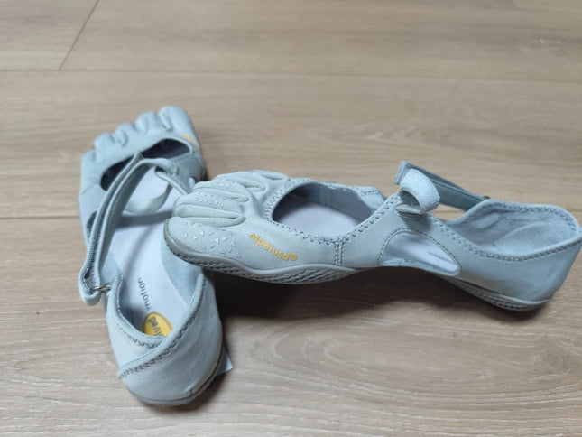 Five Finger Shoes Women Mary Jane Ballet Flats Cross Strap Yoga Sneakers Barefoot Fitness Shoes Lightweight Breathable Walking