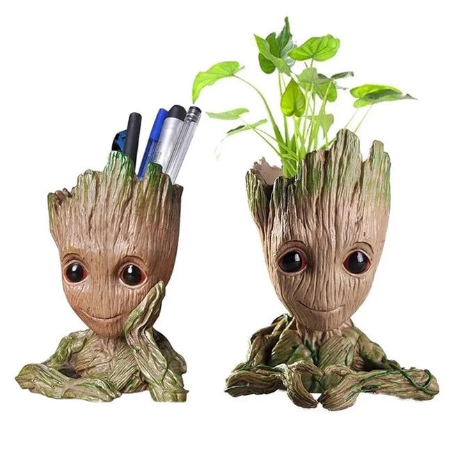 Home Decoration Crafts Miniature Model Office Desktop Display Cartoon Groot Figurines Handicrafts Decor - product image 2
