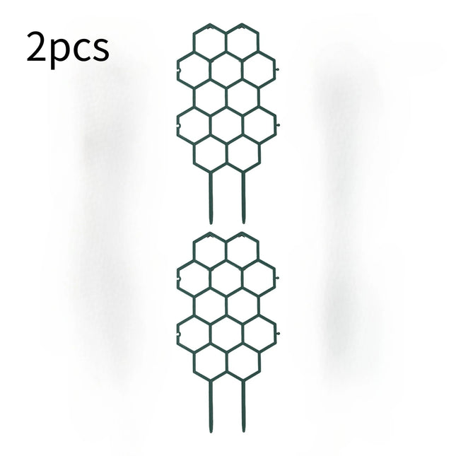 2pcsHoneycomb Design Plant Trellis, Rustproof Plastic Support for Potted Vines and Flowers, Indoor - product image 7