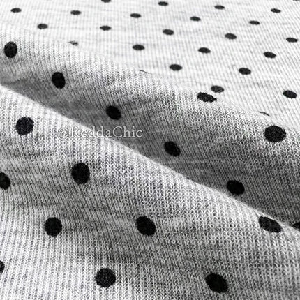 REDDACHiC Grunge Polka Dots Women's T-shirt Vintage Fall Thin Mock Neck Frill Trim Long Sleeves Tee Top Y2k Alternative Clothing