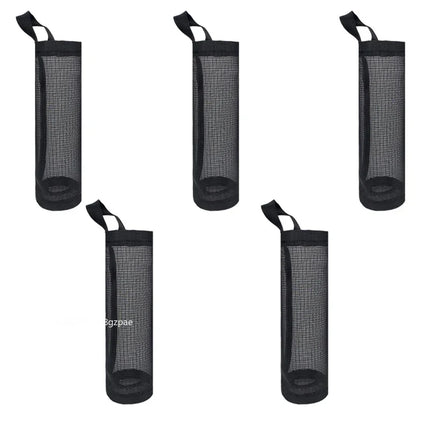 1-5PCS Kitchen Garbage Bag Storage Grocery Bag Holder Wall Mount Plastic Bag Holder Dispenser Hanging Storage Garbage Organizer