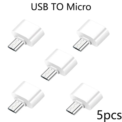 Tablet OTG Universal Micro USB/Type-C to USB 2.0 Adapter Connector for Phone Tablet PC USB C On-The-Go Converter Adapter