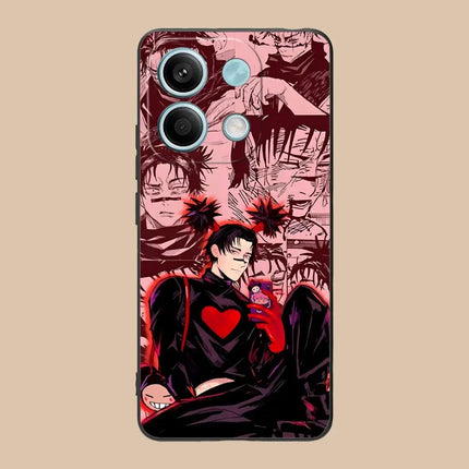 Jujutsu Kaisen Choso Mobile Phone Case for POCO M7 M6 M5 M4 M3 X7 X6 X5 X4 X3 Pro GT 5G Colour Printing Cover Smartphone Luxury