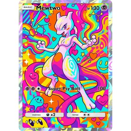 Pokemon Cards Mewtwo Mew Sylveon Dragonite Greninja PTCG Cards Creativity Rare Holo Anime Collection Cards Pokemon Gift