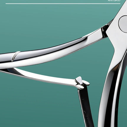 1Piece Cuticle Nipper, Premium Stainless Steel Cuticle Trimmer for Manicure & Pedicure at Home/Spa/Salon