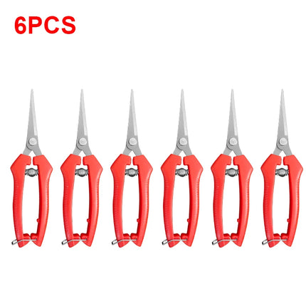 Non-slip Handle Pruning Shears Branch Grass Garden Fruit Tree Trimming Sharp Blade Scissors Knife One-handed Cutting Knife Tools