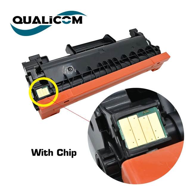 Qualicom Kompatible Tonerkartusche für Brother TN760 TN-760 TN730 TN-730 für MFC-L2710DW DCP-L2550DW MFC-L2750DW HL-L2350DW