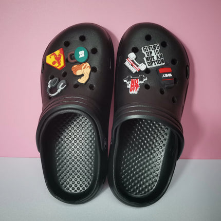 Woman Slippers With Halloween Charms Sandals Women Flip Flops Designer Shoes White Black Clogs Beach Comfortable Platform Mules