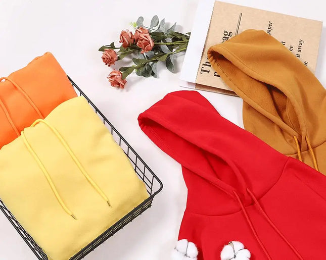 Kombination aus Liebe und Schmetterling Muster Hoodie Damen Hip Hop Street Hoodies Trendige Tasche Kleidung Vintage Mehrfarbiger Hoodie