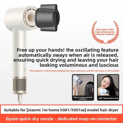 H501/H501SE for Xiaomi Mijia Hair Dryer Drying Modeling Mouthpiece Accessories