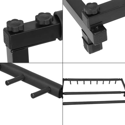 Guitar Display Rack Guitar Organizer Guitar Holder Sturdy Metal Guitars Display Stand Rack Organizer Holder Instrument Accessory