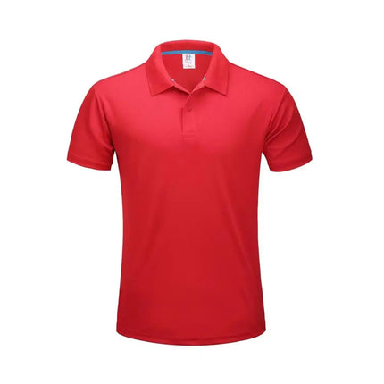 Blank Dry Fit Golf Shirts Men Breathable Polyester Quick Dry Polo T Shirt Unisex Sport Collar T-shirt Playeras Polos Pour Hommes