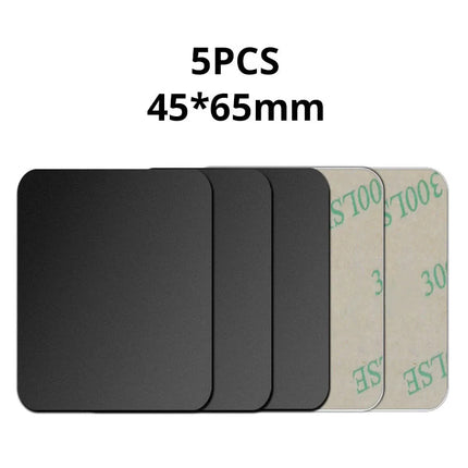 Metal Plate For Car Phone Holder Magnetic Universal Iron Sheet Disk Sticker Mount Mobile Phone Magnet Stand For IPhone