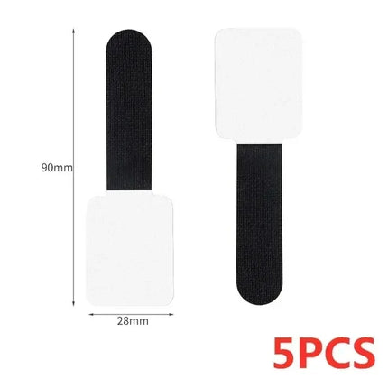 New Reusable Cable Ties Ties Self-Adhesive Power Cord Cable Holder Adjustable Cord Storage Desktop Organiser Manager