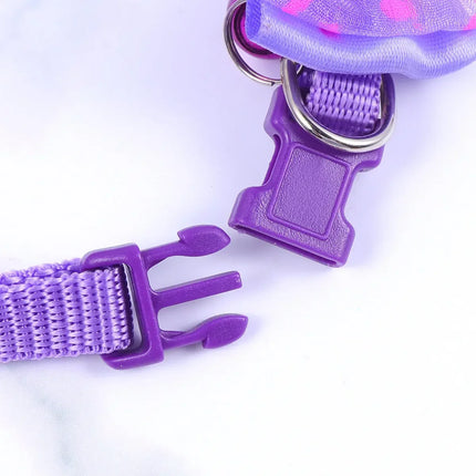 Fashionable bow dog and cat collar soft and comfortable pet accessory set with bell universal collar for cats and dogs